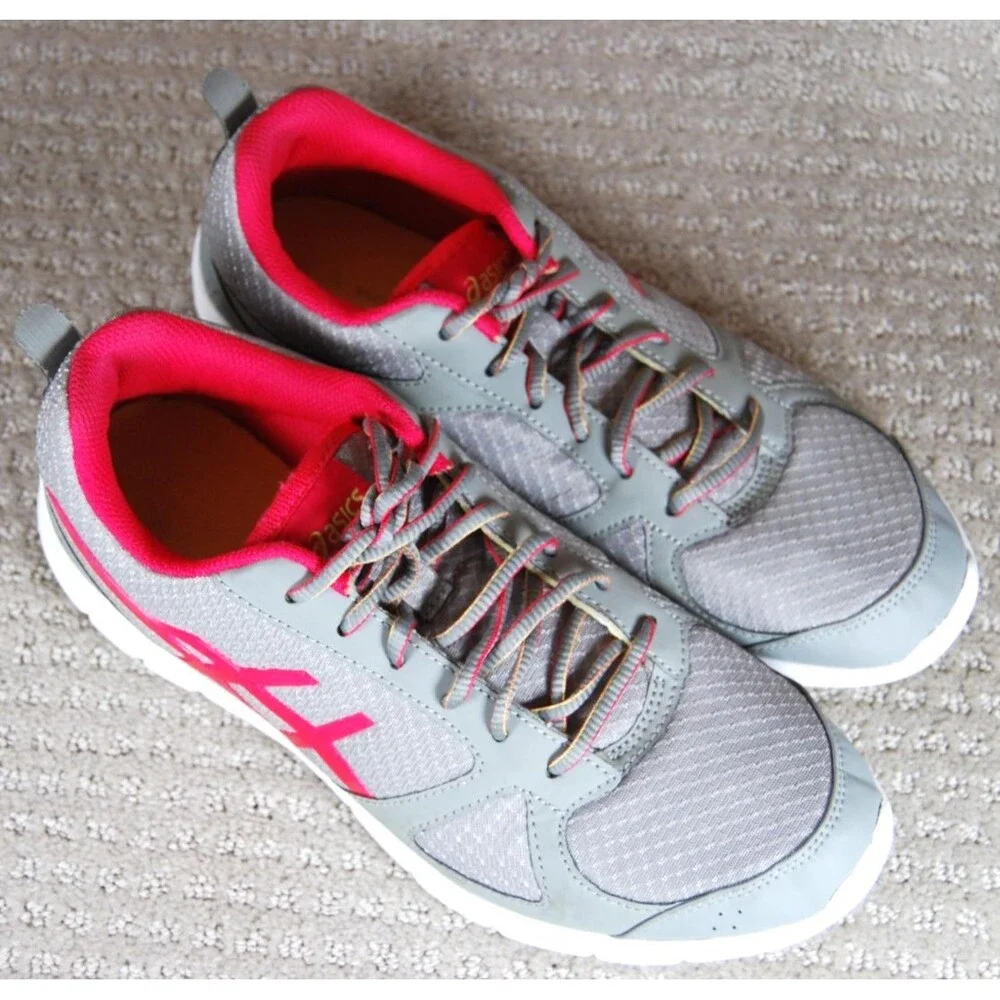 Women's Asics Gel Muse Fit Cross Training Shoes S454N Gray Size 8.5
